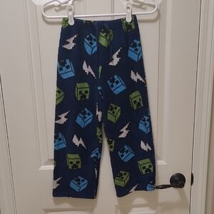 Boy's Minecraft Fleece Pajama Pants 8